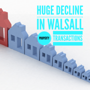 Is the buy to let dream over for Walsall Landlords? Property Transactions in the Borough down by 23.3%!!