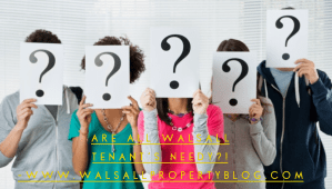 Are all Walsall Tenants Needy